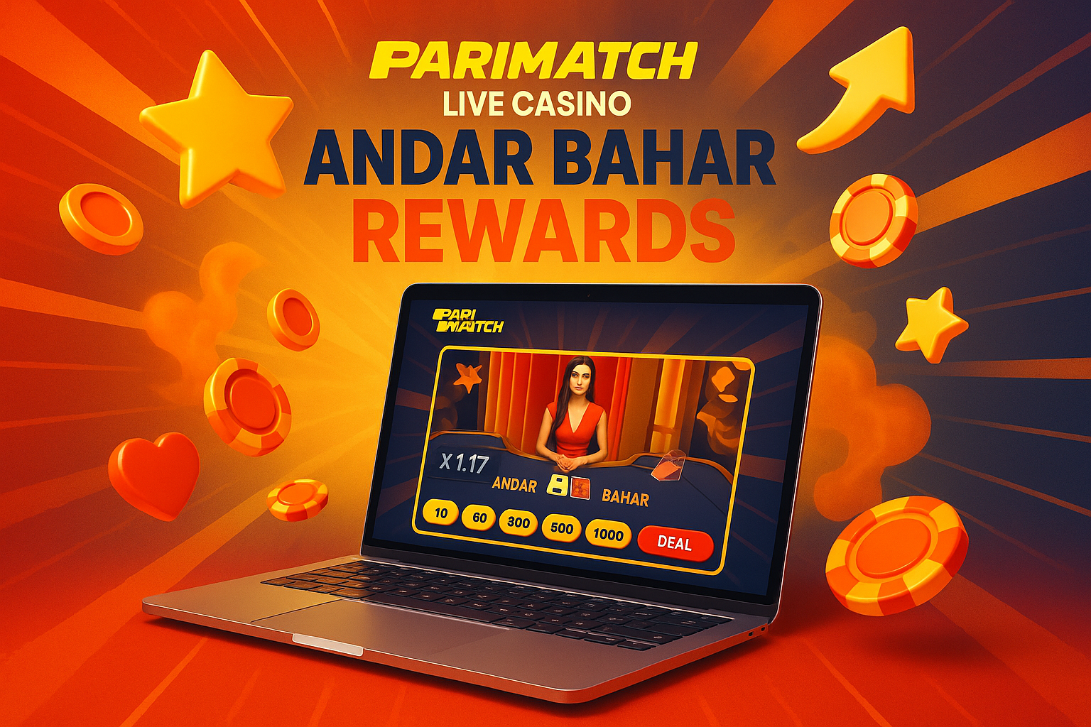 Parimatch Live Casino Andar Bahar Rewards